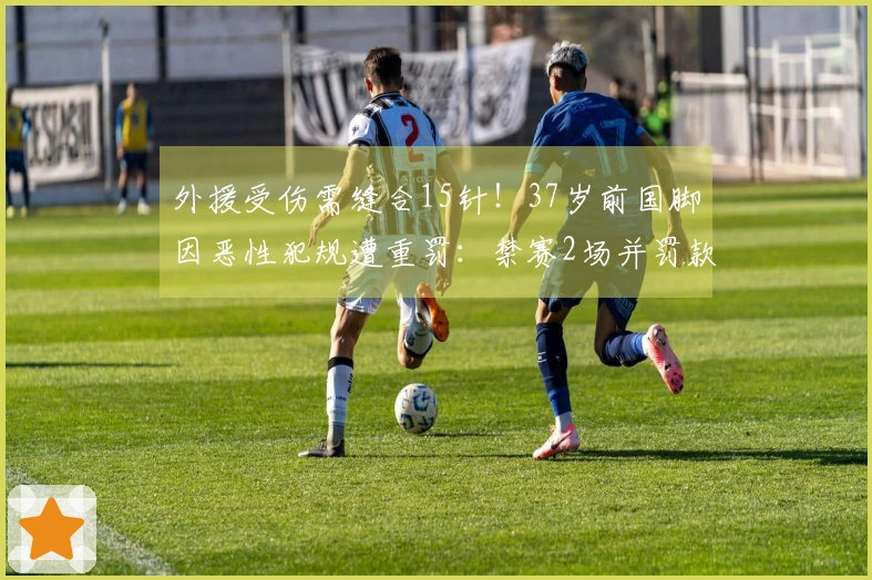 外援受伤需缝合15针！37岁前国脚因恶性犯规遭重罚：禁赛2场并罚款1万元